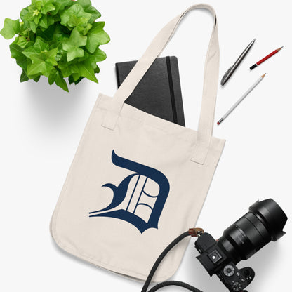 Detroit 'Old English D' Heavy Tote