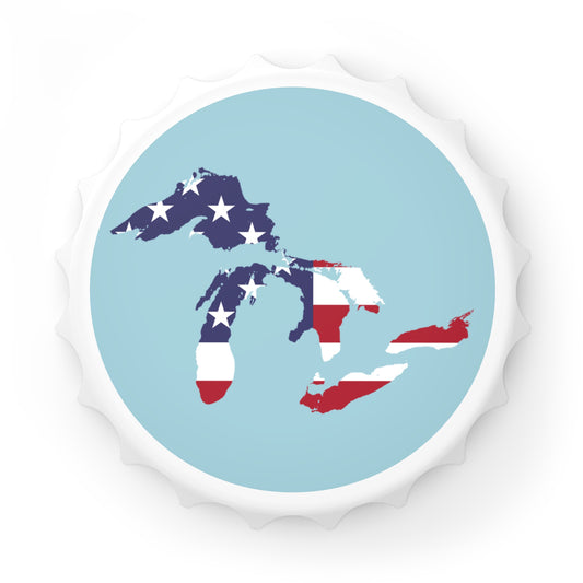 Great Lakes 'We The Great' Bottle Opener | Patriotic Edition - Blue