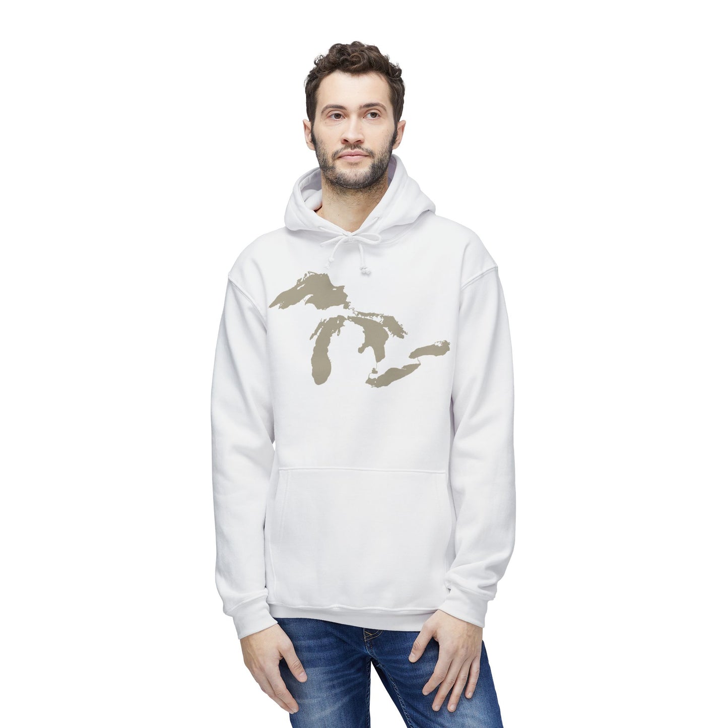 Great Lakes Ultrapremium Hoodie | Made in USA - Petoskey Beige