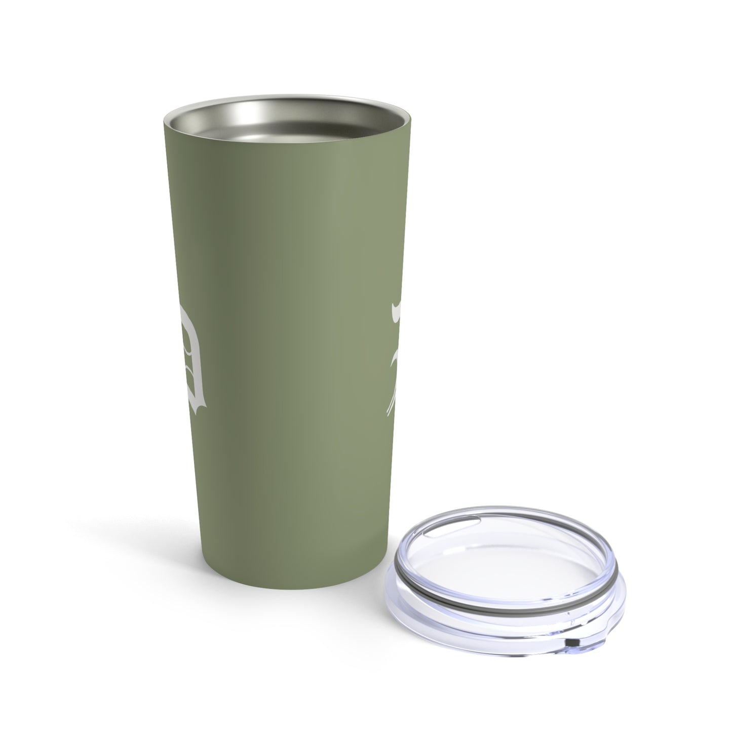 Detroit 'Old English D' Tumbler | Beachgrass Green - 20oz