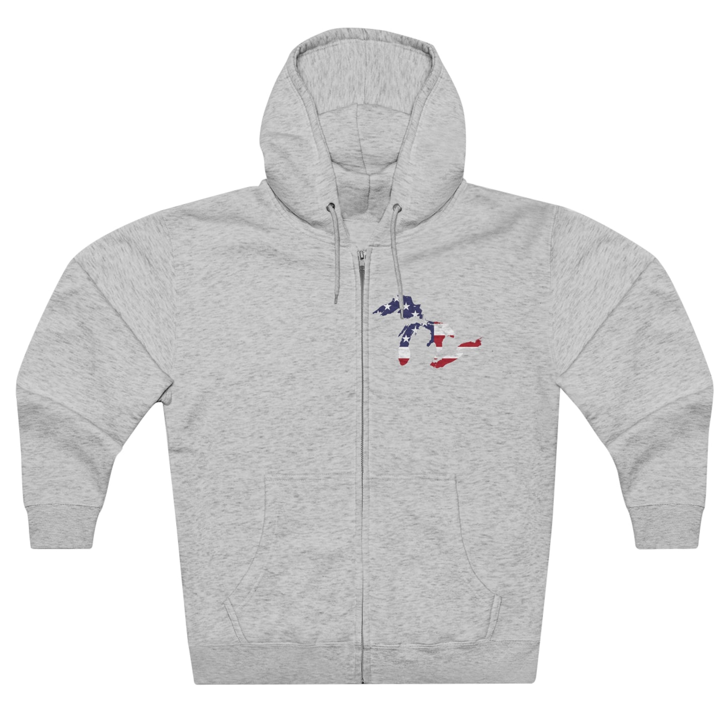 Great Lakes Hoodie (Patriotic Edition, Mini) | Unisex Full Zip