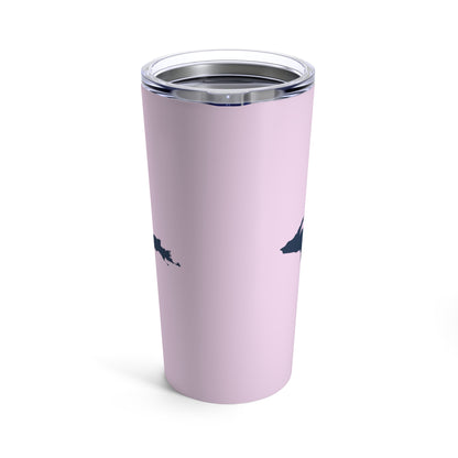 Michigan Upper Peninsula Tumbler (w/ UP Outline) | Pale Lavender - 20oz