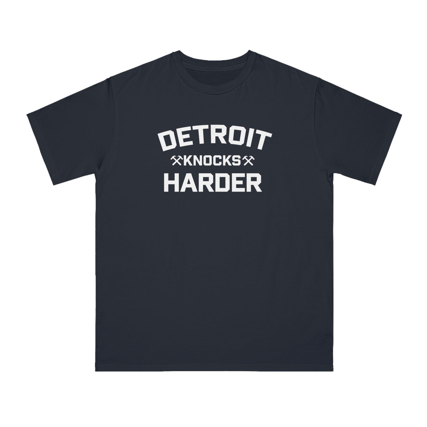 'Detroit Knocks Harder' T-Shirt | Unisex Organic