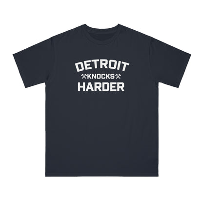 'Detroit Knocks Harder' T-Shirt | Unisex Organic