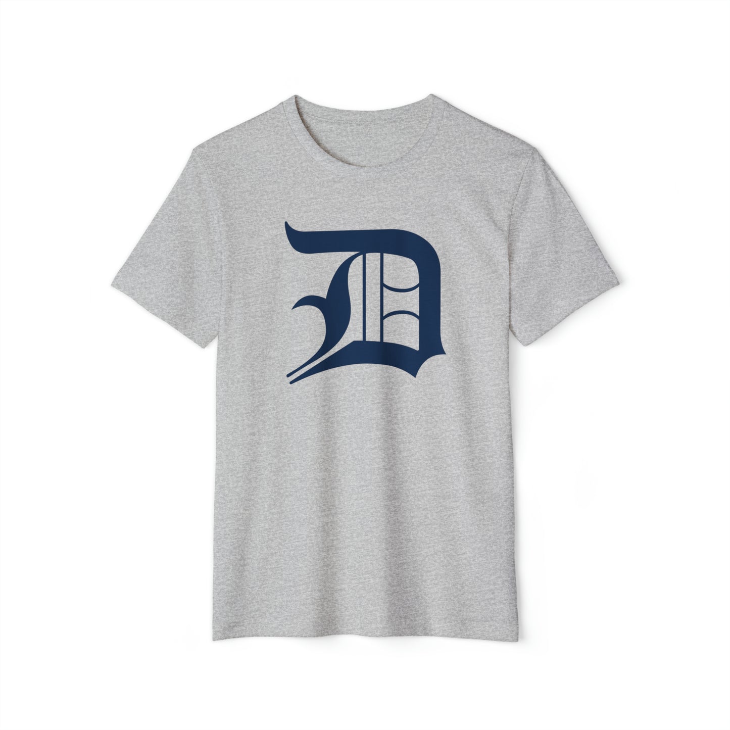 Detroit 'Old English D' T-Shirt | Unisex Recycled Organic