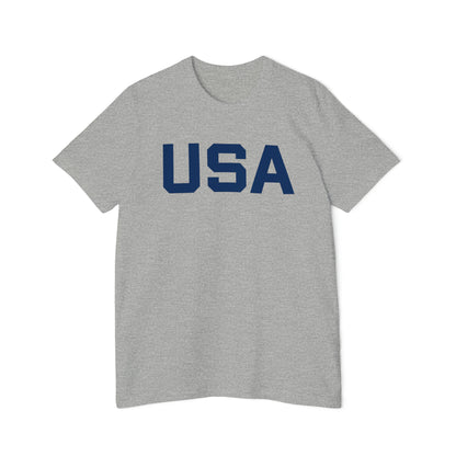 'USA' T-Shirt (Athletic Sans Font) | Made in USA