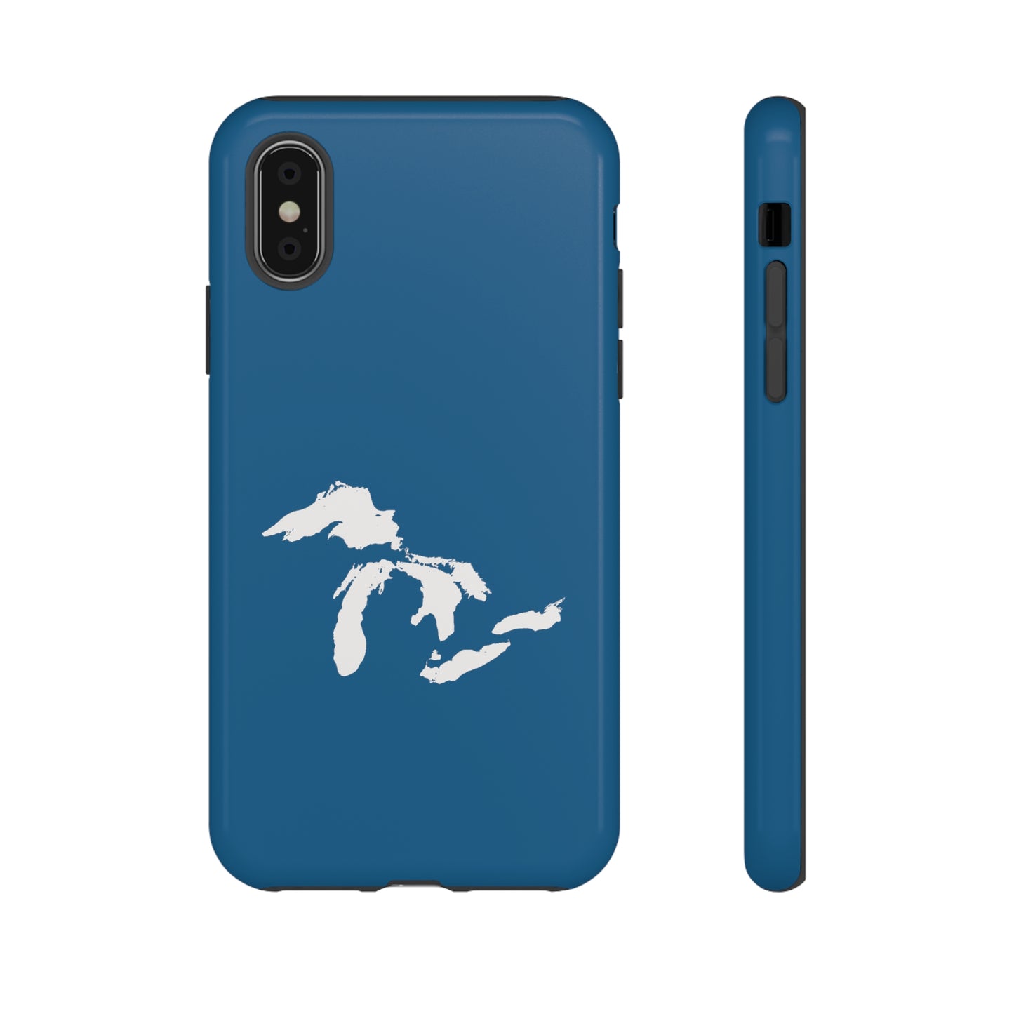 Great Lakes Tough Phone Case (Blueberry) | Apple iPhone