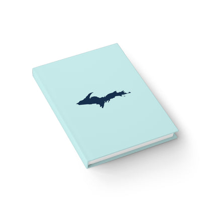 Michigan Upper Peninsula Blank Sketchbook (w/ UP Outline) | Cyan