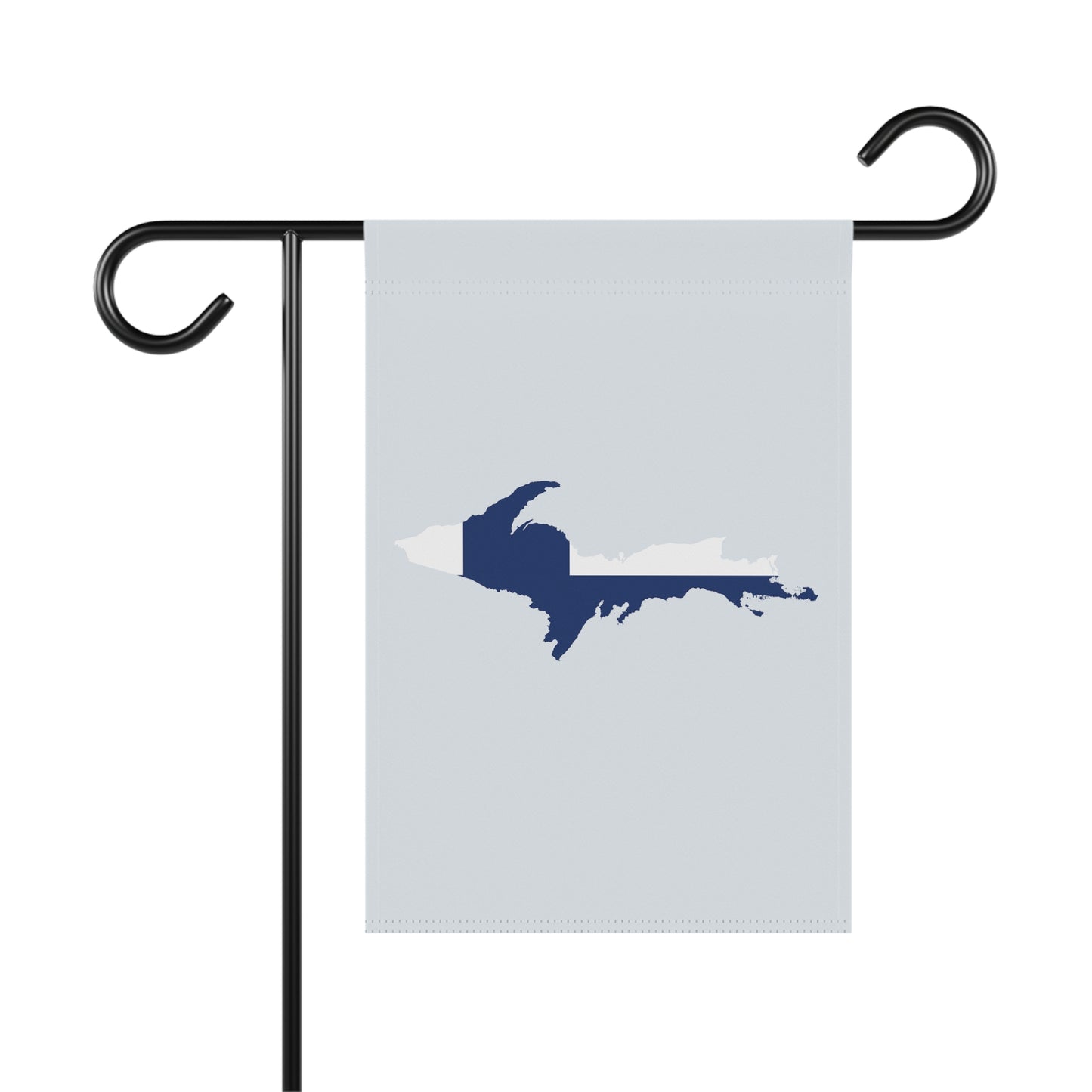 Michigan Upper Peninsula Home & Garden Flag (w/ UP Finland Flag) | Gossy White