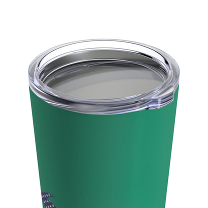 Michigan Upper Peninsula Tumbler (w/ UP USA Flag) | Emerald Green - 20oz