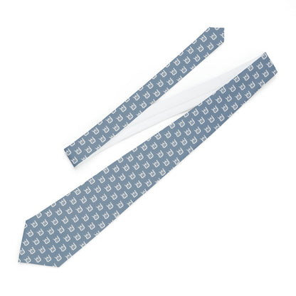 Detroit 'Old English D' Necktie | B-24 Grey