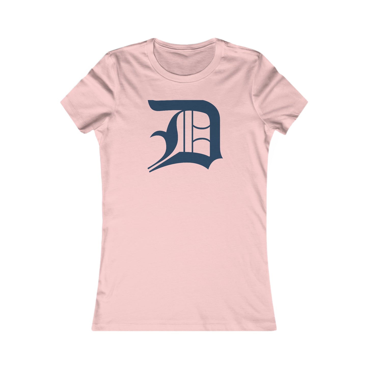 Detroit 'Old English D' T-Shirt | Women's Slim Fit