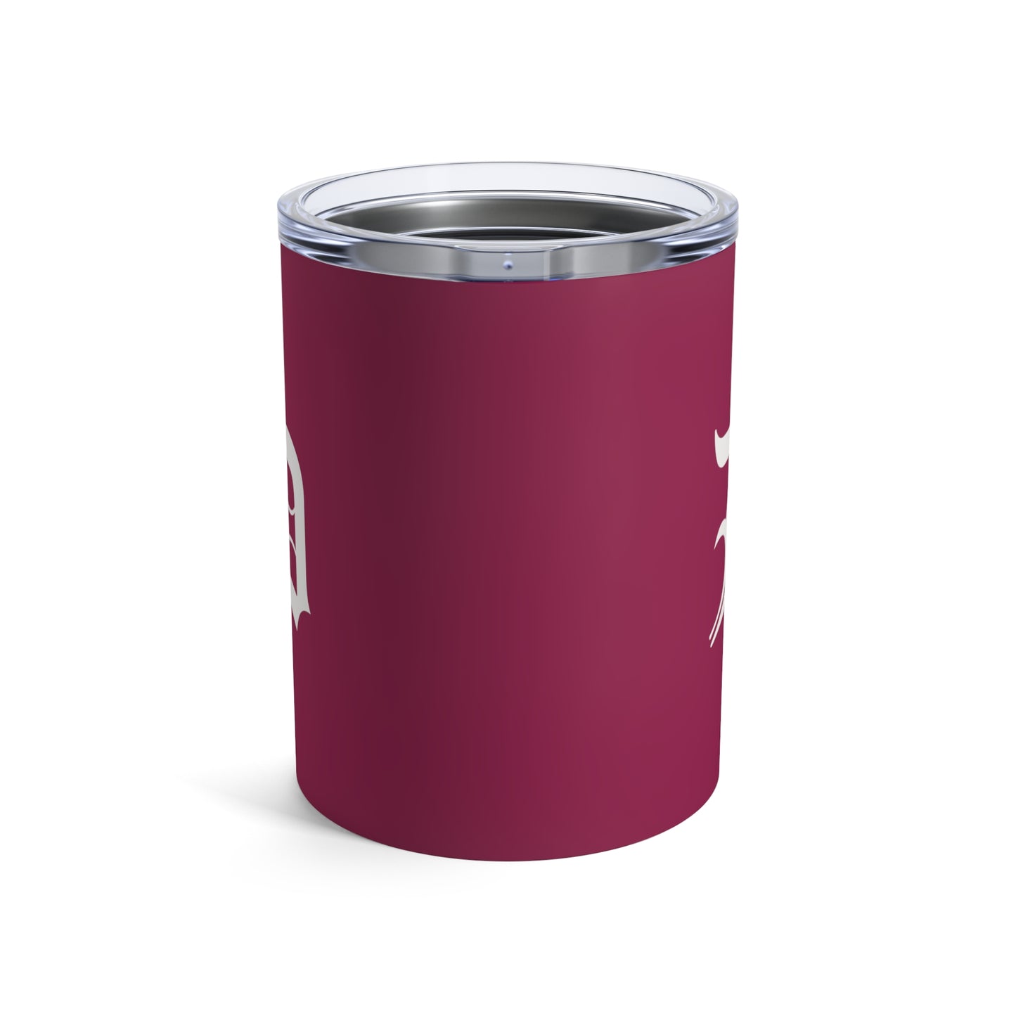 Detroit 'Old English D' Tumbler | Ruby Red - 10oz