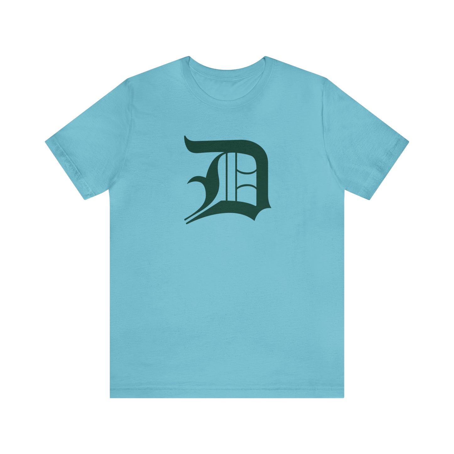 Detroit 'Old English D' T-Shirt (Laconic Green) | Unisex Standard