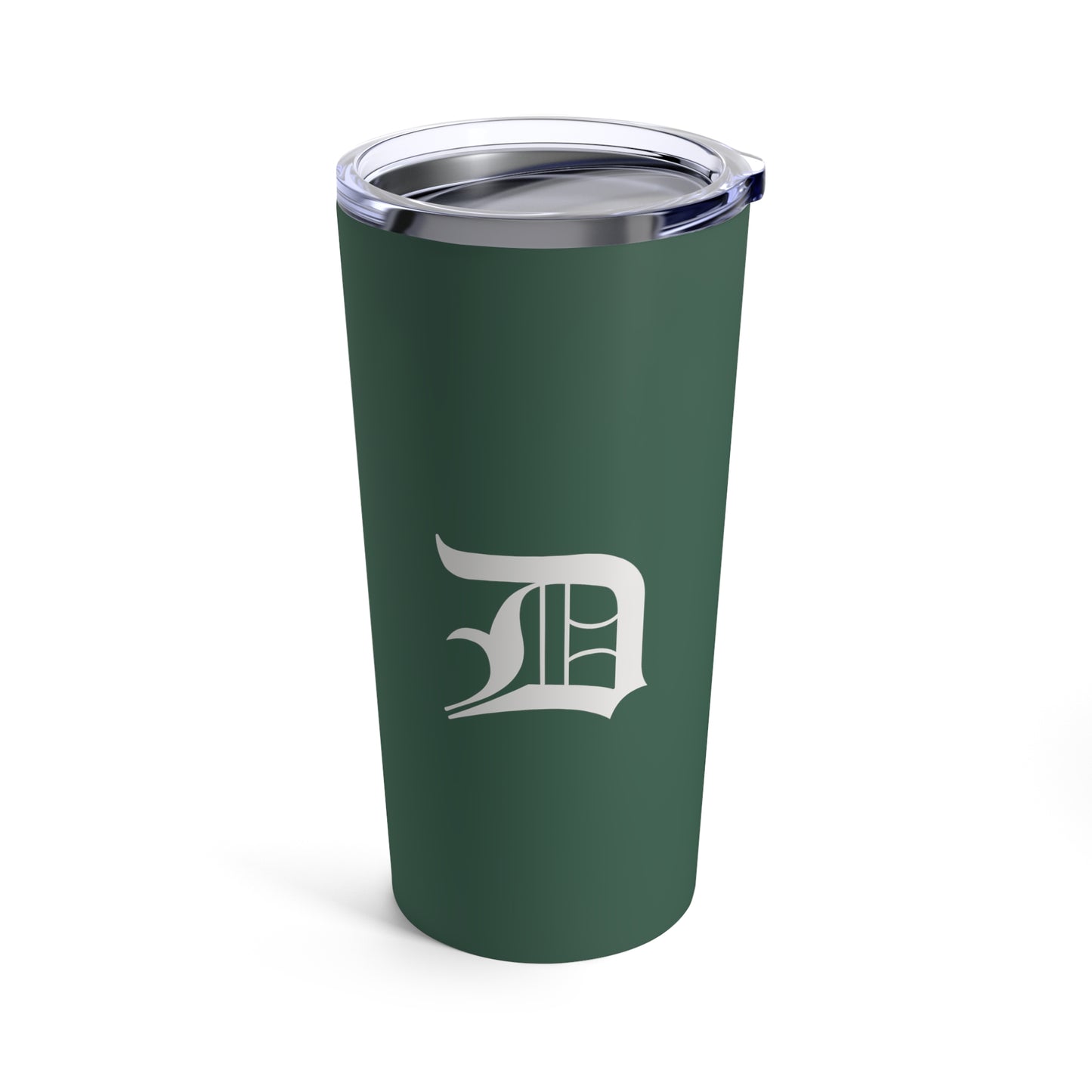 Detroit 'Old English D' Tumbler | Ginger Ale Green - 20oz