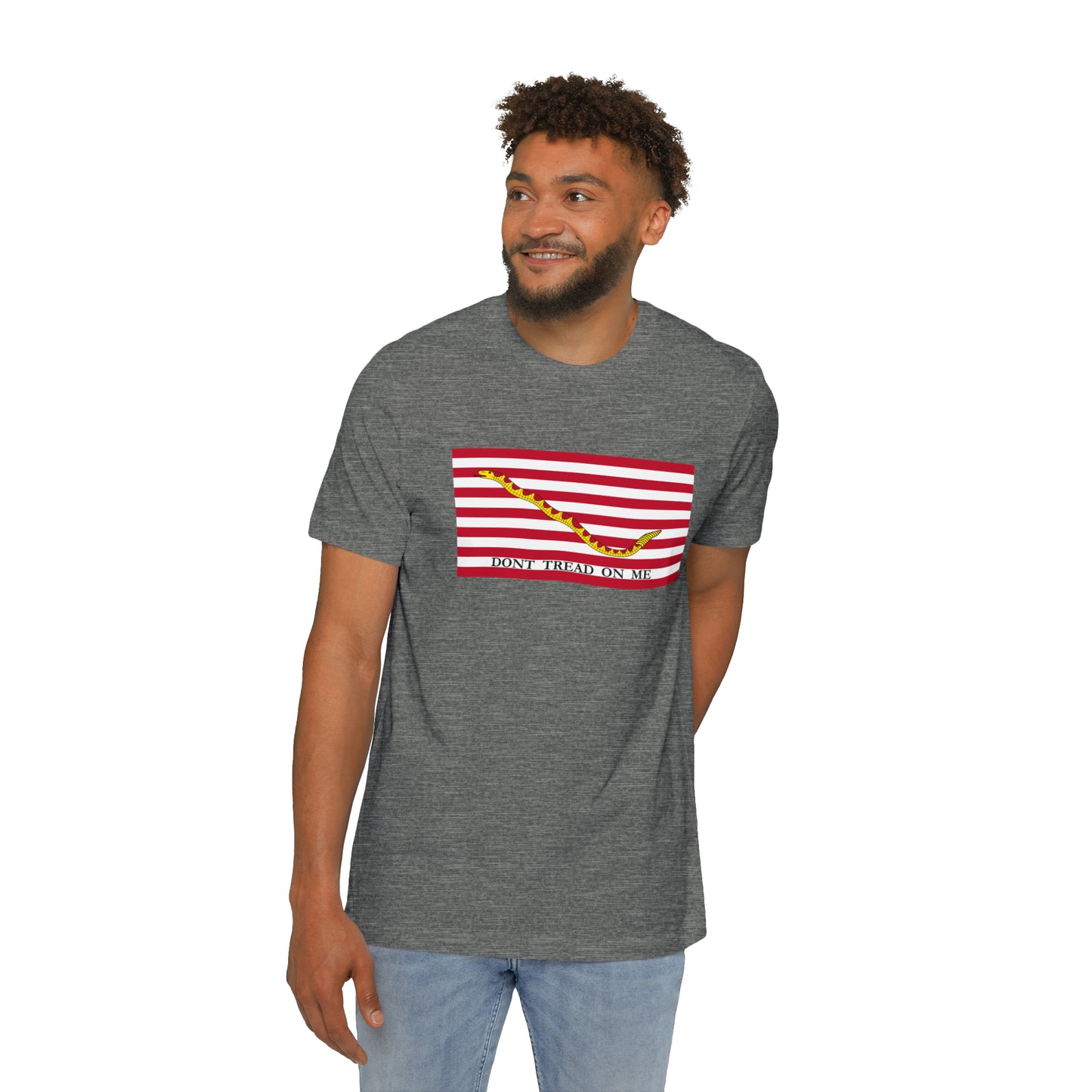 'Don't Tread on Me' First Navy Jack T-Shirt | Made in USA