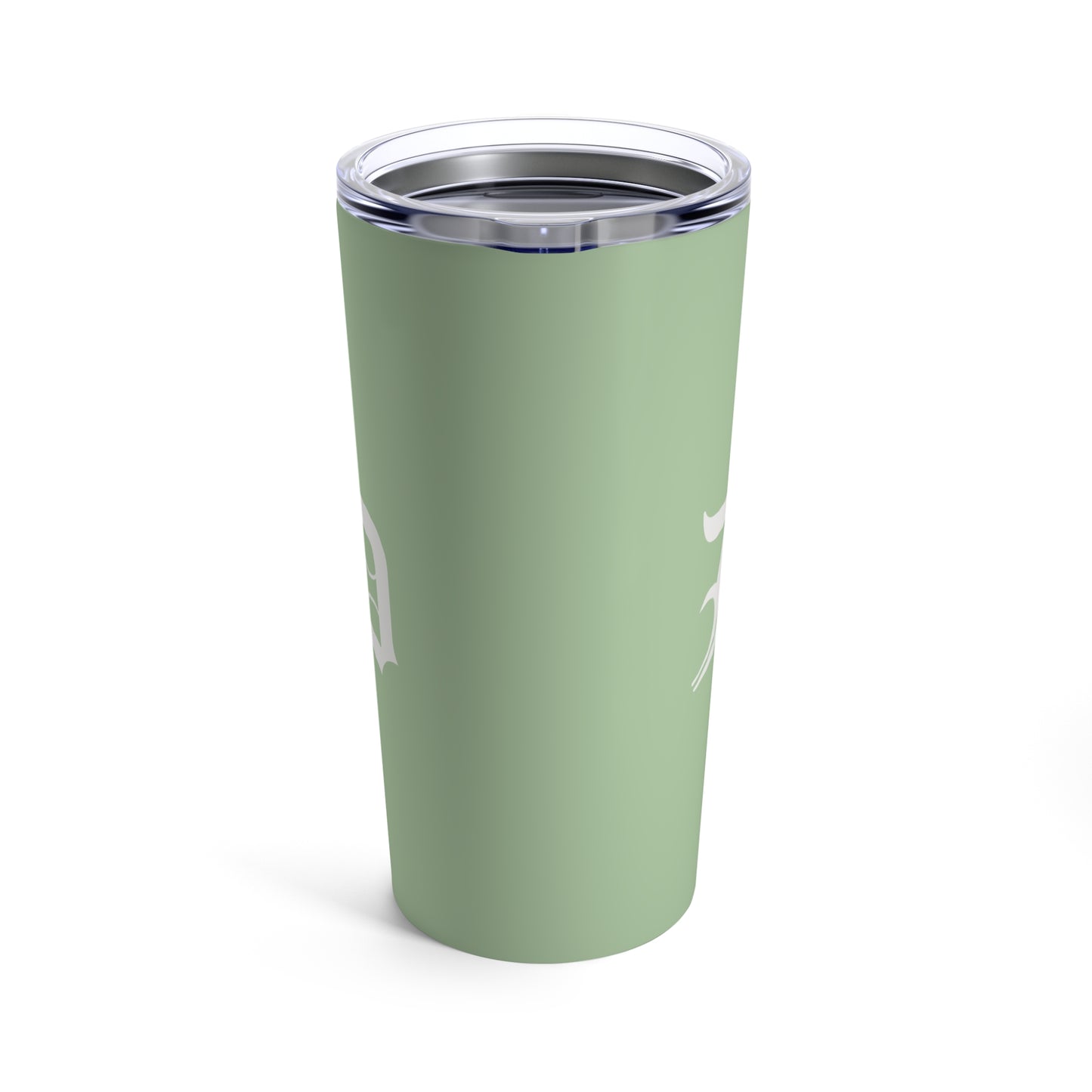 Detroit 'Old English D' Tumbler | Tea Green - 20oz