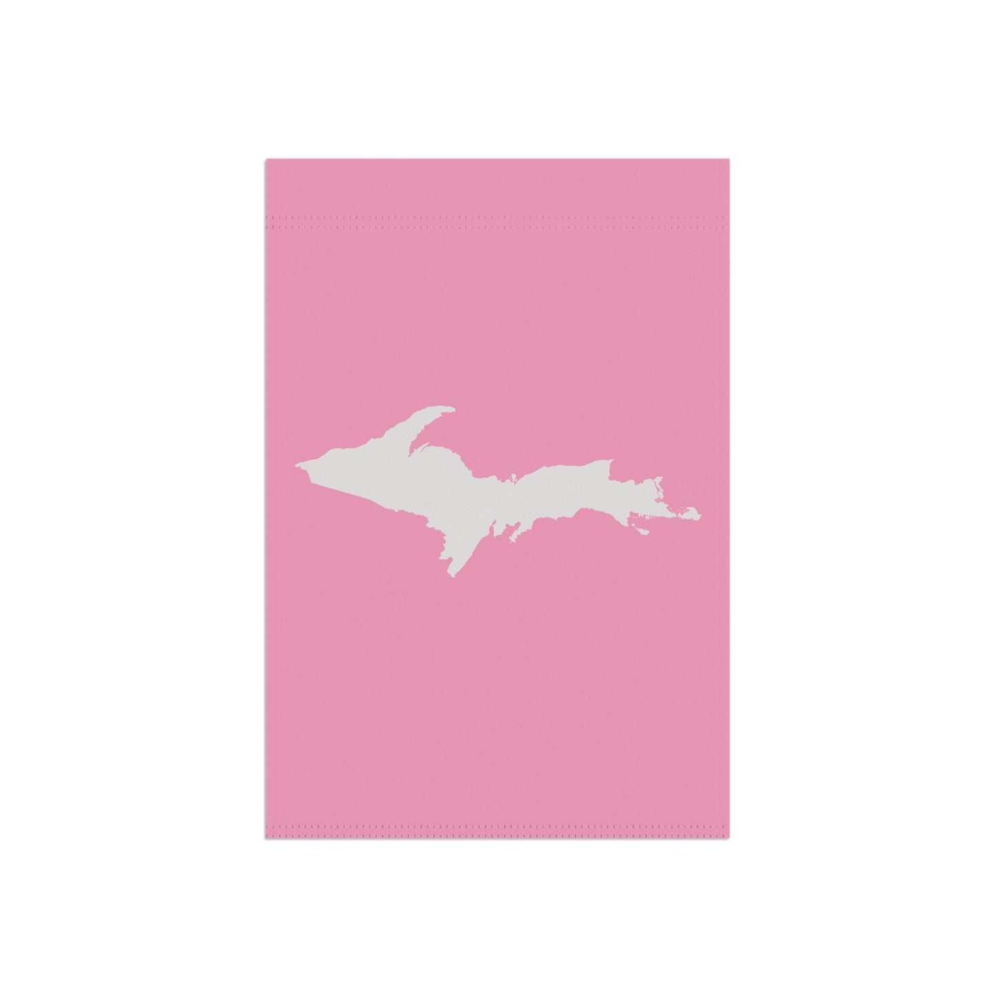 Michigan Upper Peninsula Home & Garden Flag (w/ UP Outline) | '67 Caddie Pink