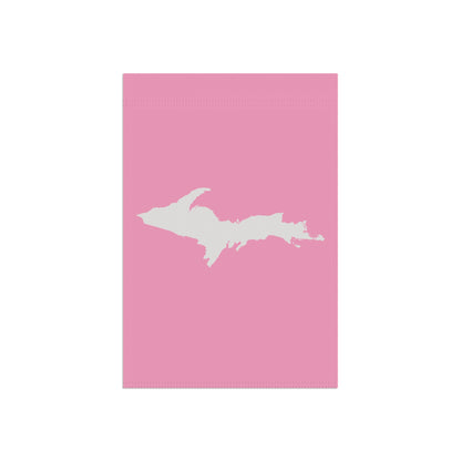 Michigan Upper Peninsula Home & Garden Flag (w/ UP Outline) | '67 Caddie Pink