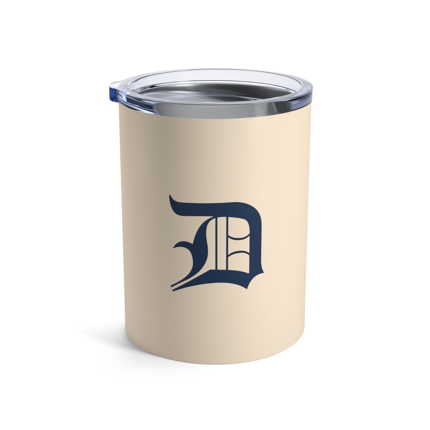 Detroit 'Old English D' Tumbler | Champagne White - 10oz