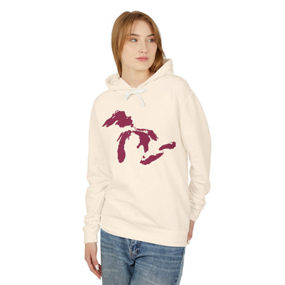 Great Lakes Lightweight Hoodie | Ruby Red