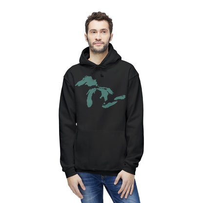 Great Lakes Ultrapremium Hoodie | Made in USA - Copper Green