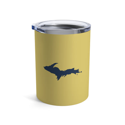 Michigan Upper Peninsula Tumbler (w/ UP Outline) | Plum Yellow - 10oz