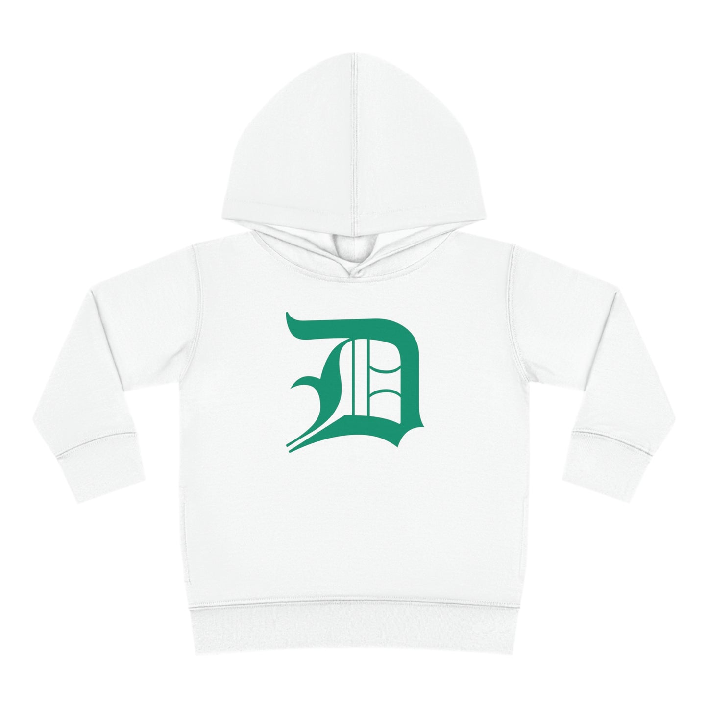 Detroit 'Old English D' Hoodie (Emerald Green) | Unisex Toddler