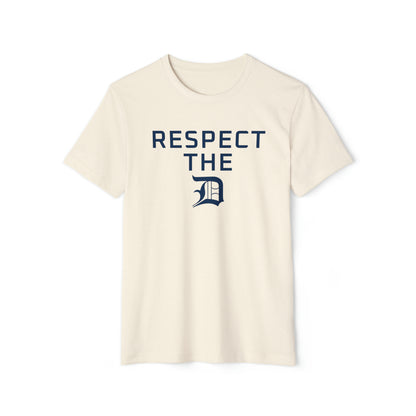 Detroit 'Respect The D' T-Shirt | Unisex Recycled Organic