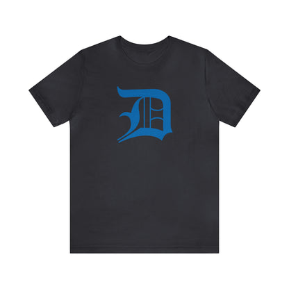 Detroit 'Old English D' T-Shirt (Azure) | Unisex Standard