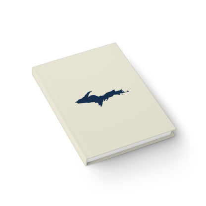 Michigan Upper Peninsula Blank Sketchbook (w/ UP Outline) | Ivory White