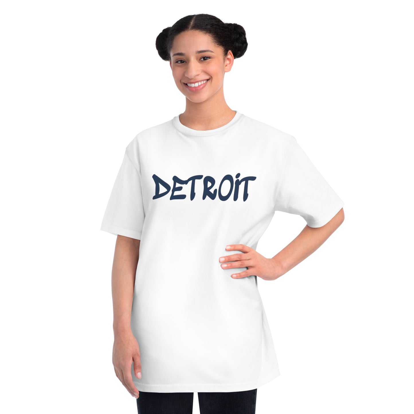 'Detroit' T-Shirt (Tag Font) | Organic Unisex