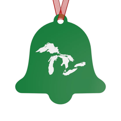 Great Lakes Christmas Ornament | Metal - Yuletide Green