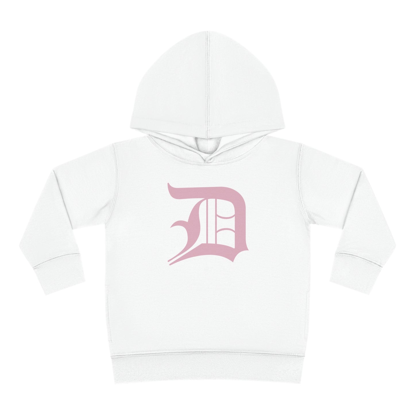 Detroit 'Old English D' Hoodie (Pink) | Unisex Toddler