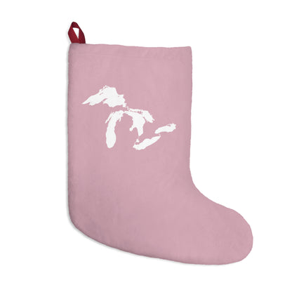 Great Lakes Christmas Stocking | French Pink