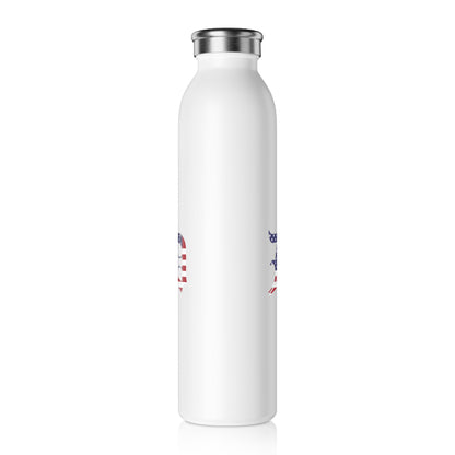 Detroit 'Old English D' Water Bottle (Patriotic Edition) | 20oz Double-Walled