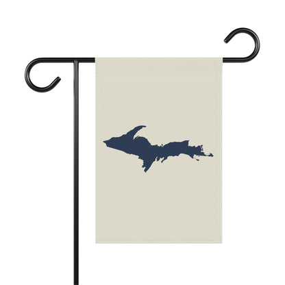 Michigan Upper Peninsula Home & Garden Flag (w/ UP Outline) | Ivory White