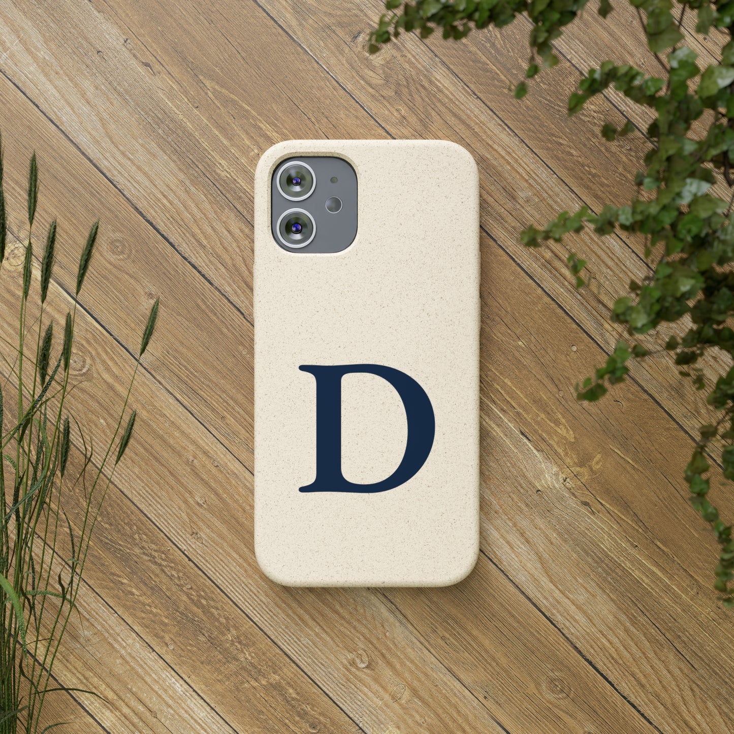 Detroit 'Old French D' Phone Cases (Navy) | Android & iPhone