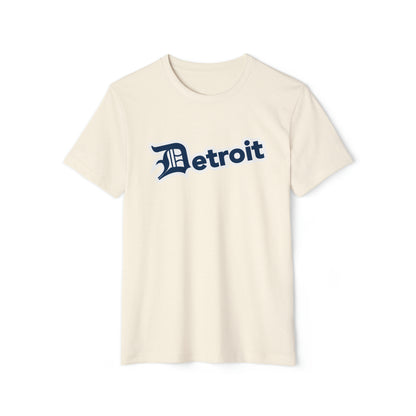 'Detroit' T-Shirt (w/ Old English 'D') | Unisex Recycled Organic