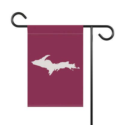 Michigan Upper Peninsula Home & Garden Flag (w/ UP Outline) | Ruby Red