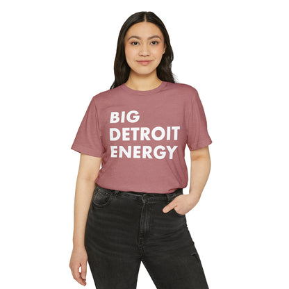 'Big Detroit Energy' T-Shirt | Unisex Recycled Organic