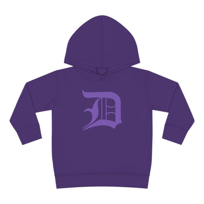 Detroit 'Old English D' Hoodie (Lake Iris) | Unisex Toddler