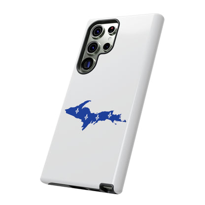 Michigan Upper Peninsula Tough Phone Case (w/ UP Quebec Flag Outline) | Samsung & Pixel Android