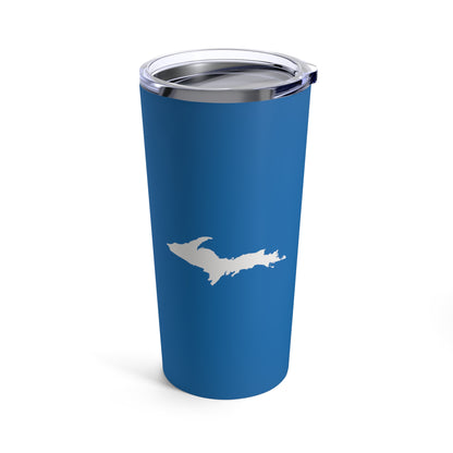 Michigan Upper Peninsula Tumbler (w/ UP Outline) | Azure - 20oz