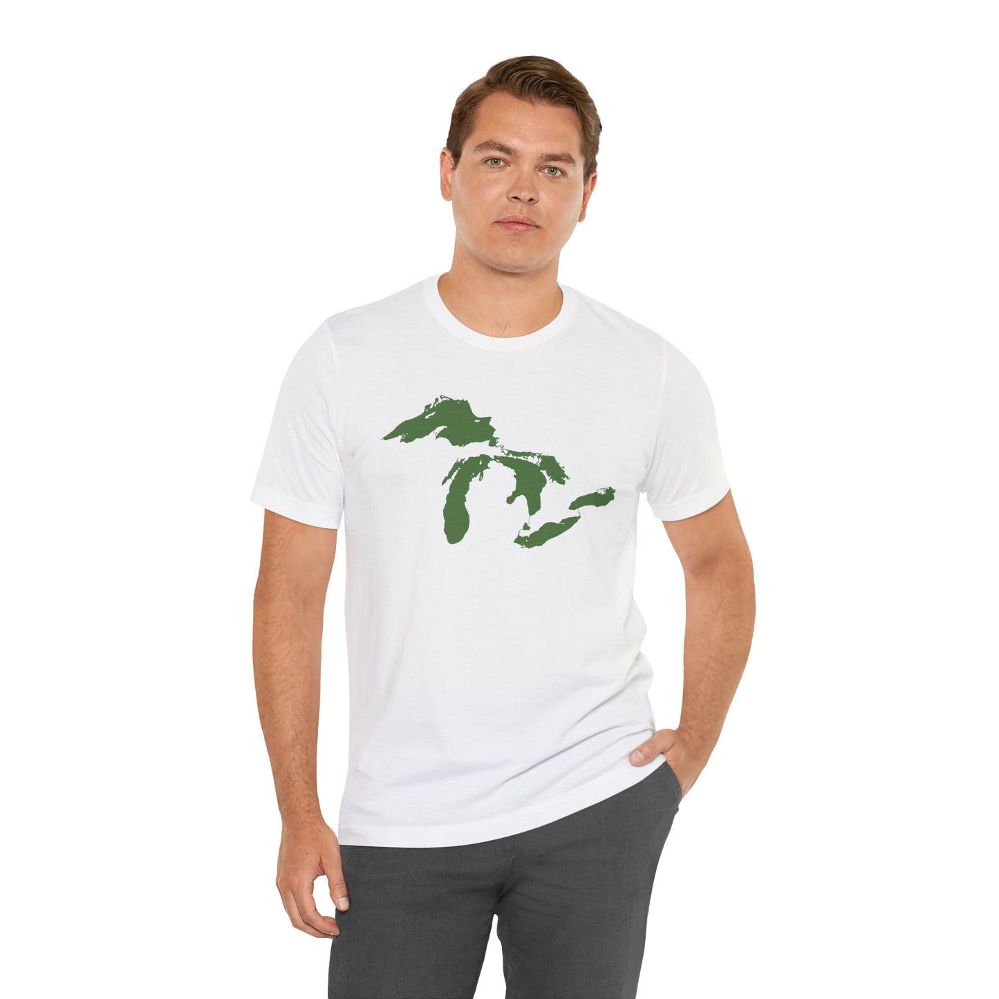 Great Lakes T-Shirt | Unisex Standard - Pine Green