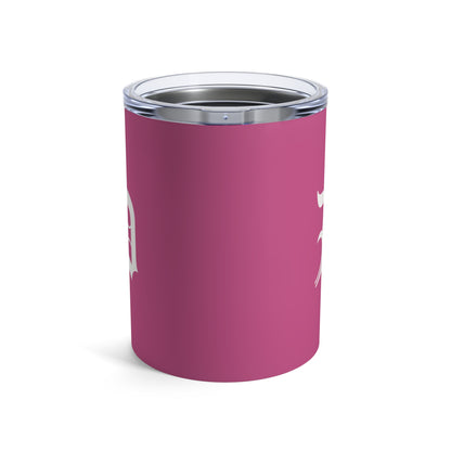 Detroit 'Old English D' Tumbler | Apple Blossom Pink - 10oz