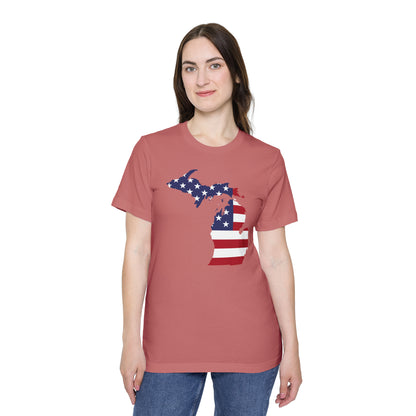 Michigan USA Flag T-Shirt | Made in USA