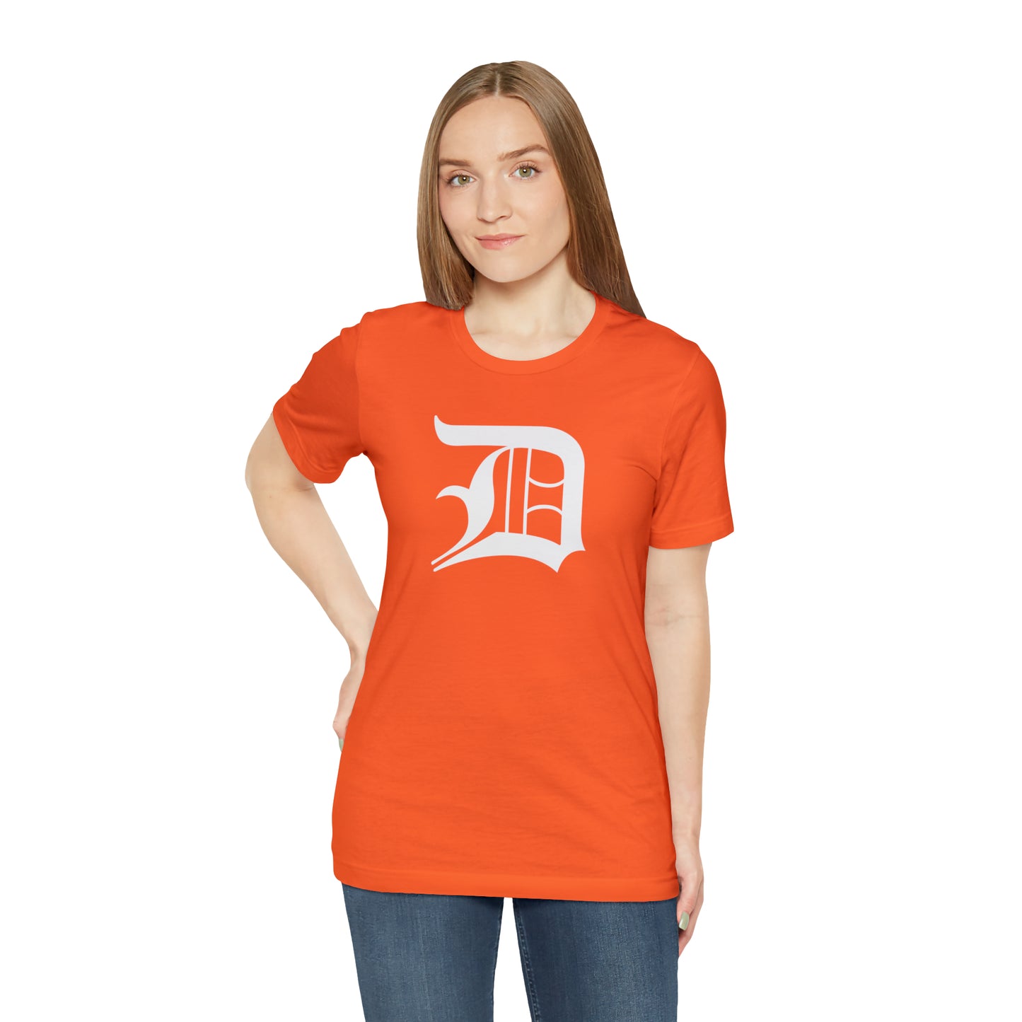 Detroit 'Old English D' T-Shirt | Unisex Standard