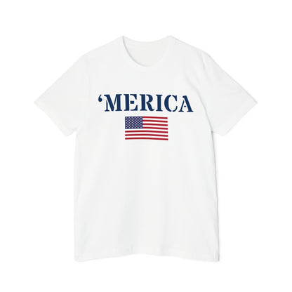 'Merica' T-Shirt (Army Stencil Flag Edition) | Made in USA