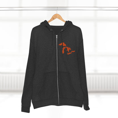 Great Lakes Hoodie (Maple Leaf Orange, Mini) | Unisex Full Zip